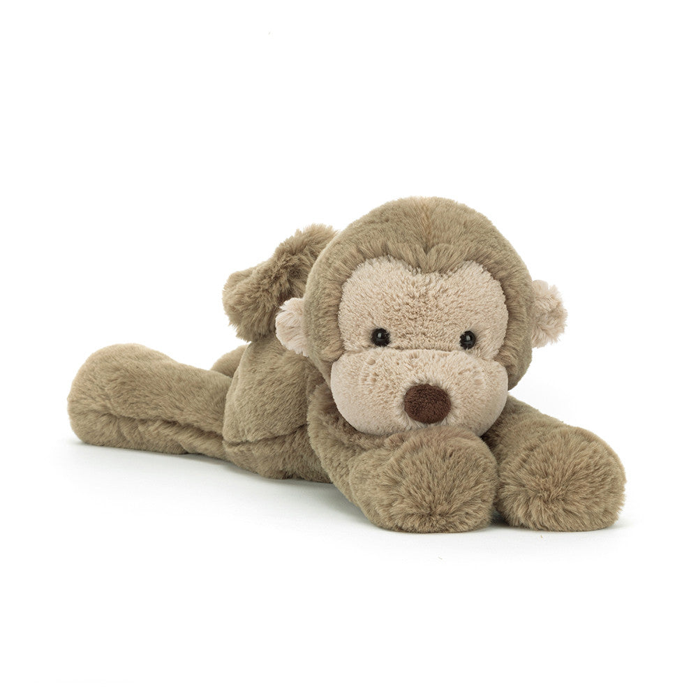 Smudge Monkey plush toy in brown