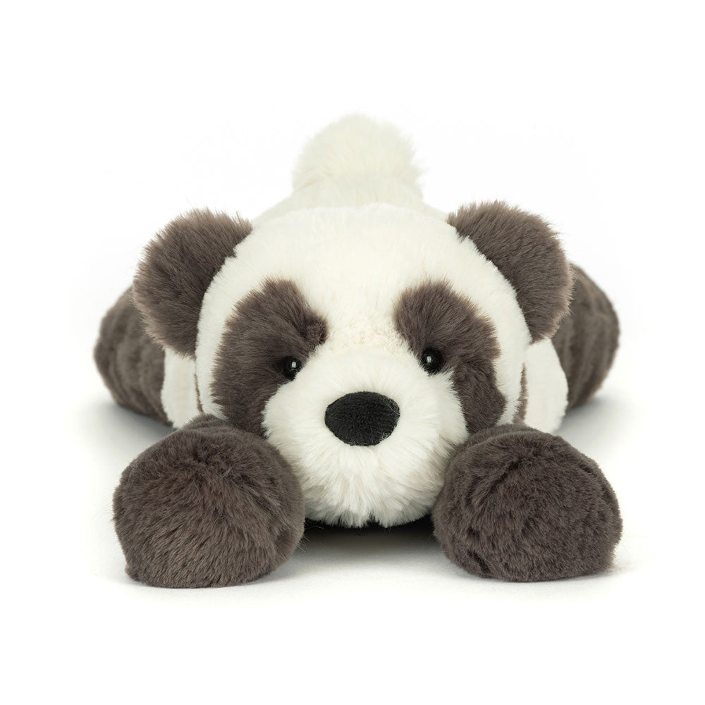 Smudge Panda plush toy in grey