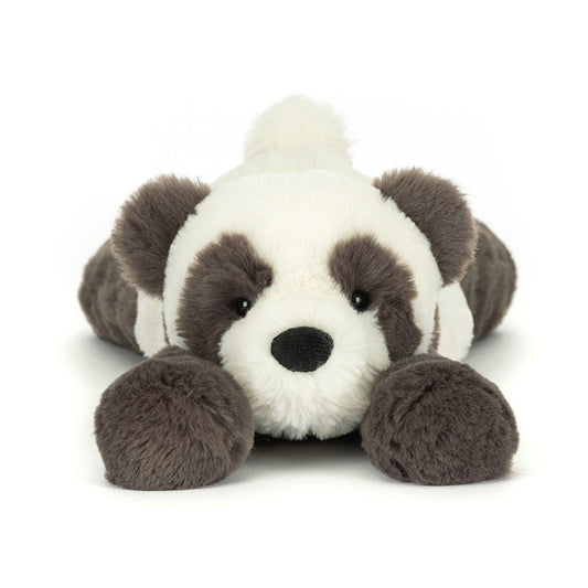Smudge Panda plush toy in grey