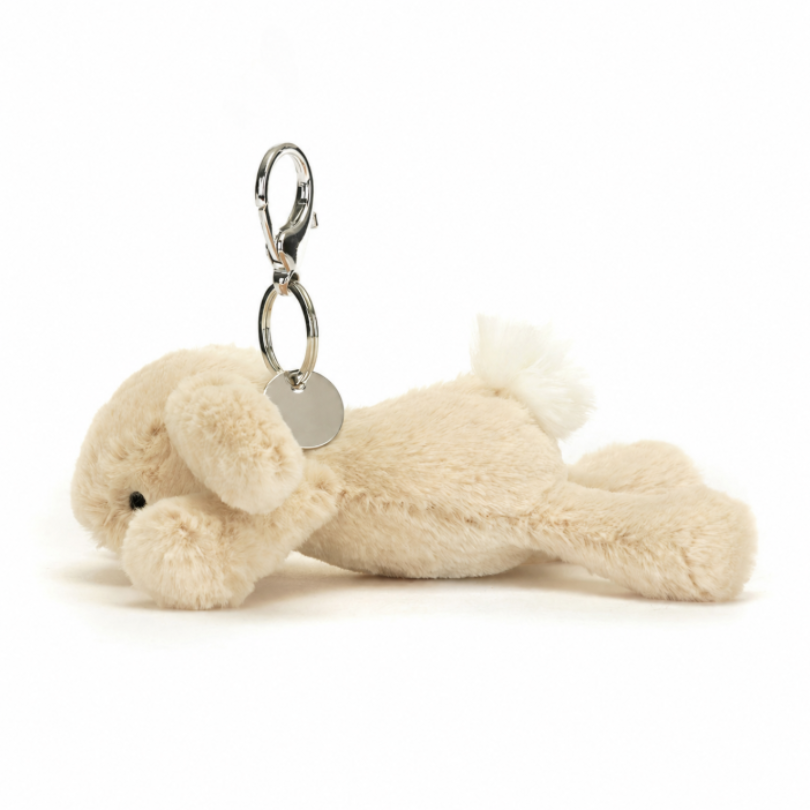 Smudge Rabbit bag charm in beige – view 2