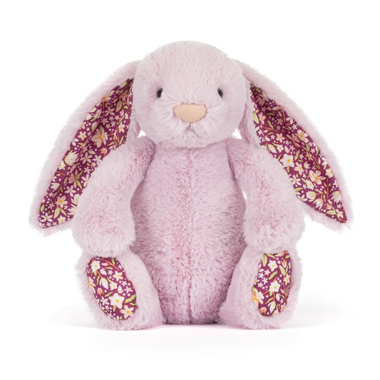 Thistlepop Blossom Luxe Bunny pink plush toy
