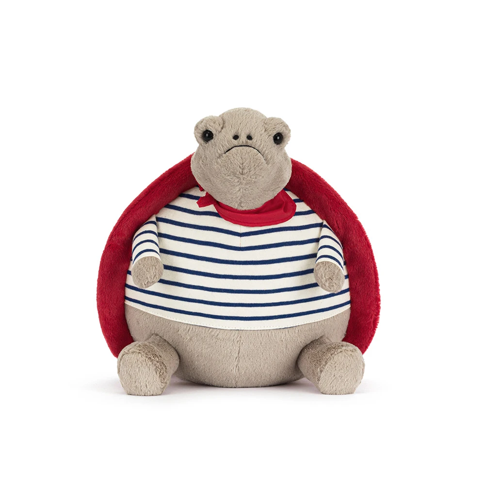Timmy Turtle plush toy in a red romantic outfit – view 2