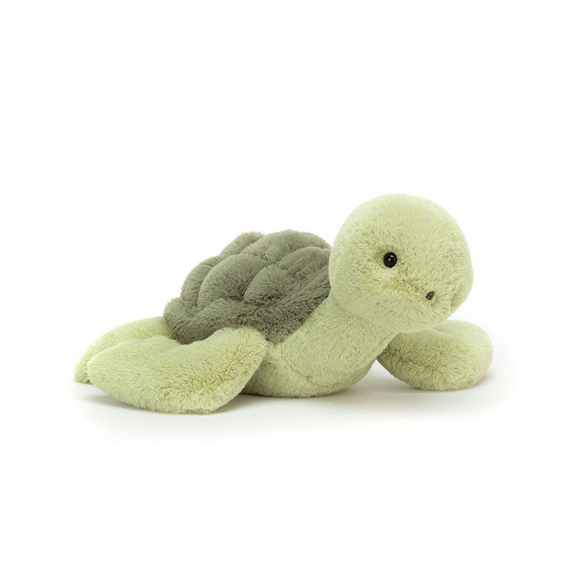 Tully Turtle plush toy in green