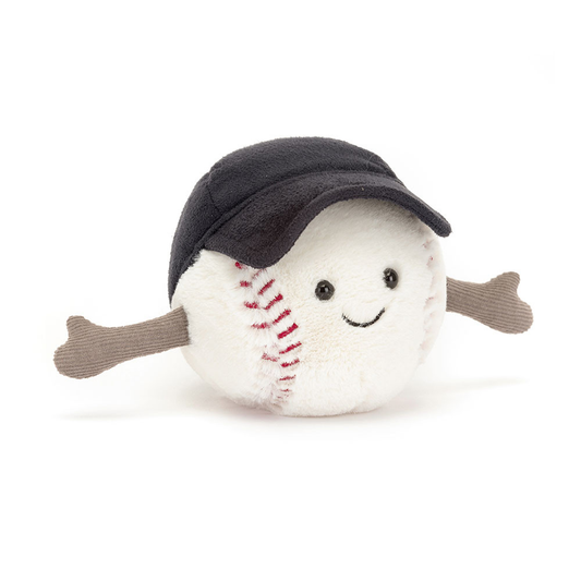 Amuseables Sports Baseball plush in white