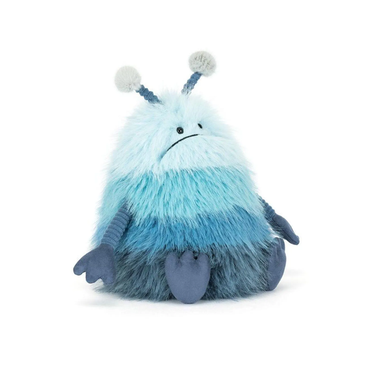 Zumblebi Alien plush toy in blue