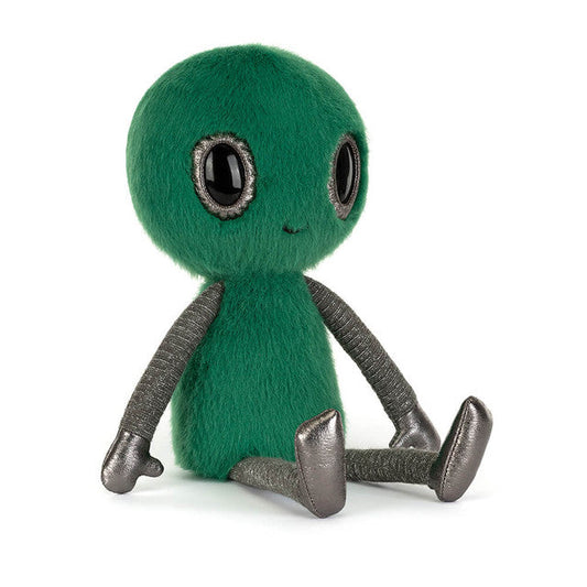 Zyllan Alien plush toy in green