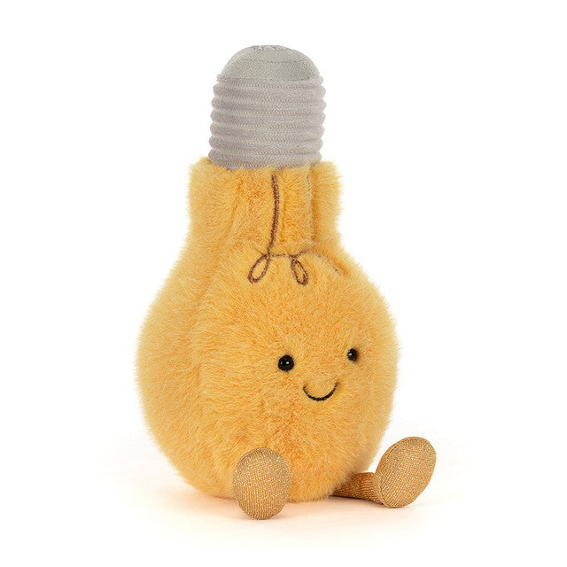 Amuseables Lightbulb plush toy in yellow – view 2